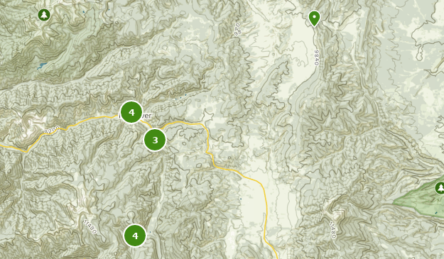 Red River, New Mexico Map