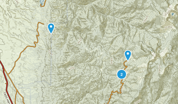 Rio en Medio, New Mexico Map