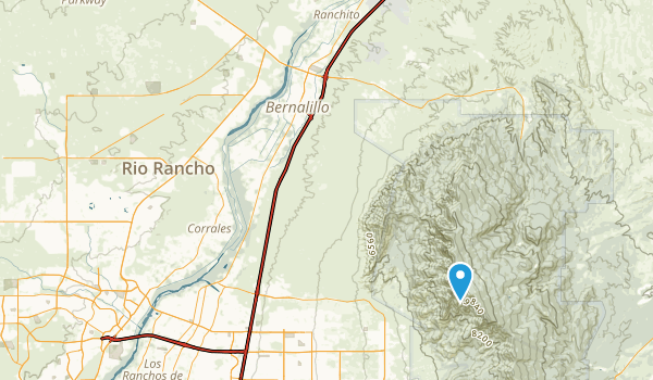 Rio Rancho, New Mexico Map