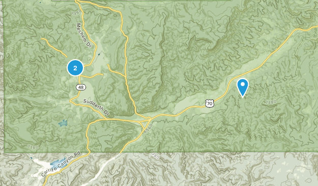 Ruidoso Downs, New Mexico Map