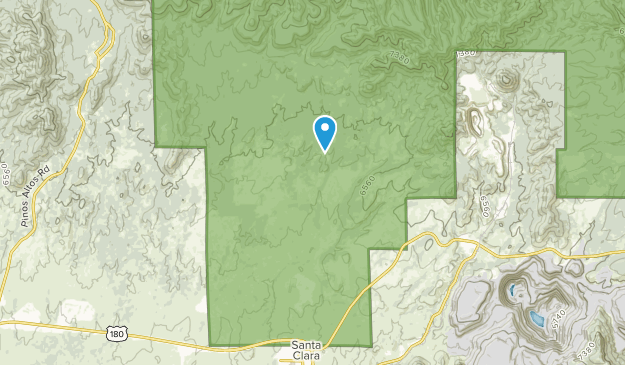 Santa Clara, New Mexico Map