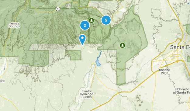 Santo Domingo Pueblo, New Mexico Map