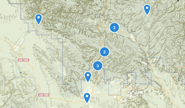 Silver City, New Mexico Map