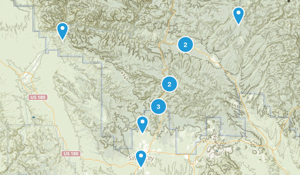 Silver City, New Mexico Map