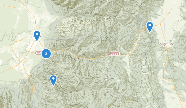 Taos, New Mexico Map
