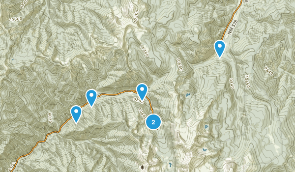 Taos Ski Valley, New Mexico Map