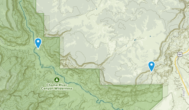 Tierra Amarilla, New Mexico Map