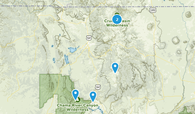 Tierra Amarilla, New Mexico Map