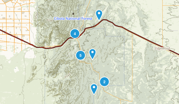 Tijeras, New Mexico Map