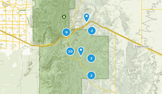 Tijeras, New Mexico Map