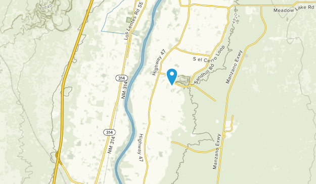 Tome, New Mexico Map