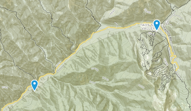 Valdez, New Mexico Map