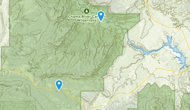 Youngsville, New Mexico Map