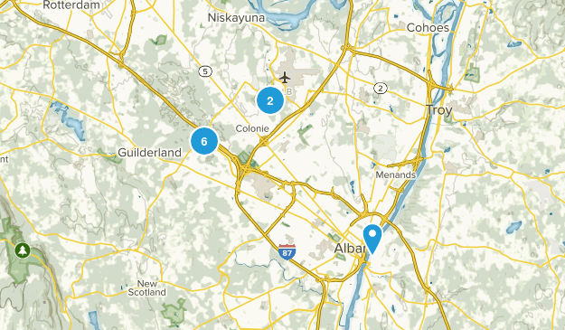 Albany, New York Map