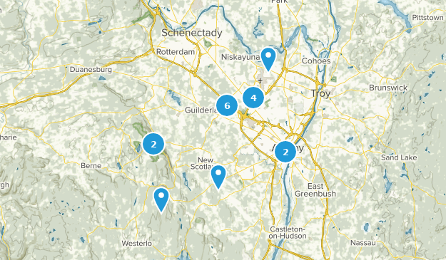 Albany, New York Map