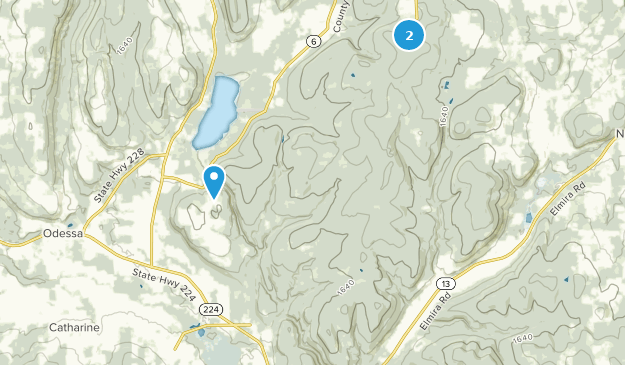 Alpine, État de New York Map