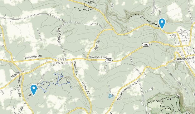 Altamont, New York Map