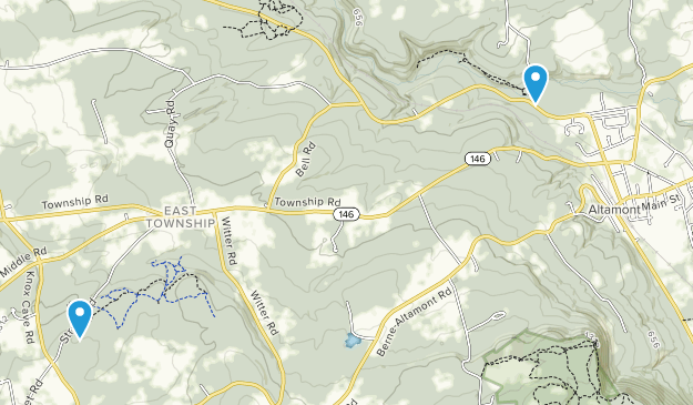 Altamont, New York Map