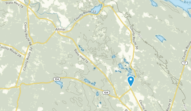 Altmar, État de New York Map
