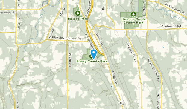 Aurora, New York Map