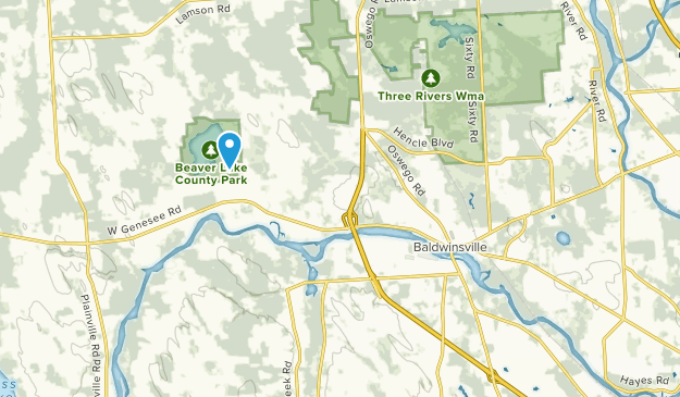 Baldwinsville, État de New York Map