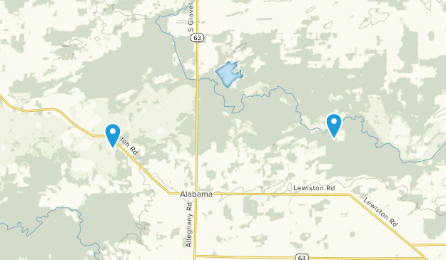 Basom, New York Map