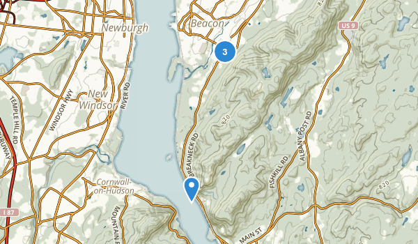 Beacon, New York Map