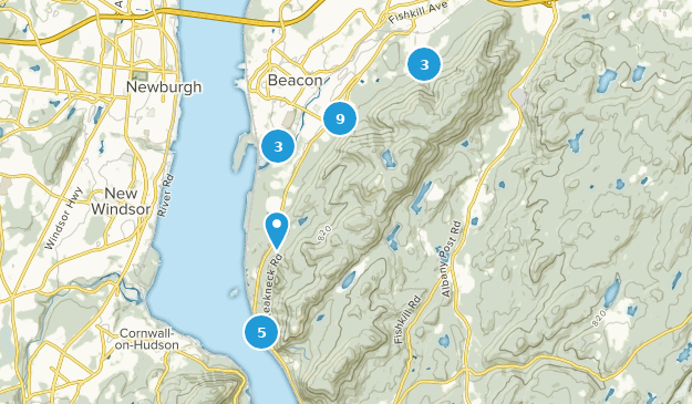 Beacon, New York Map