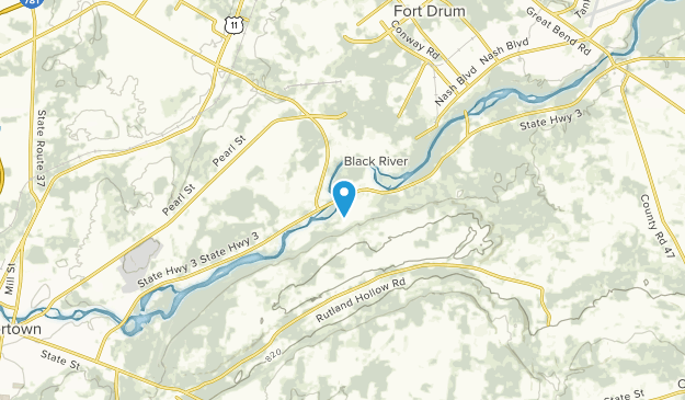 Black River, New York Map