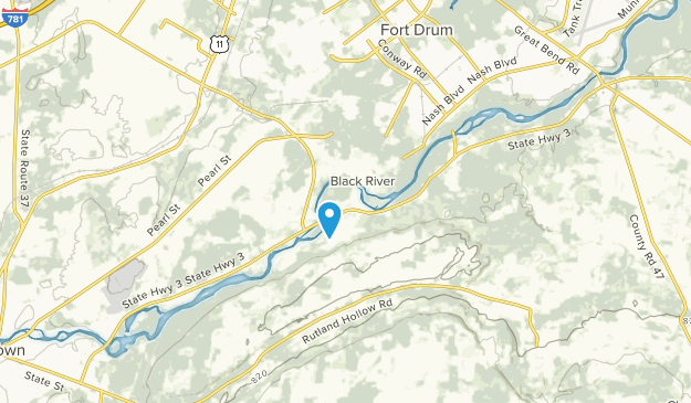 Black River, New York Map