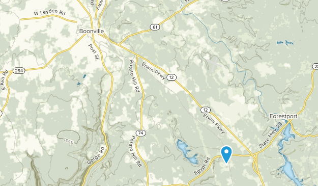 Boonville, État de New York Map