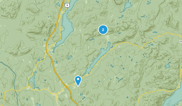 Brant Lake, New York Map