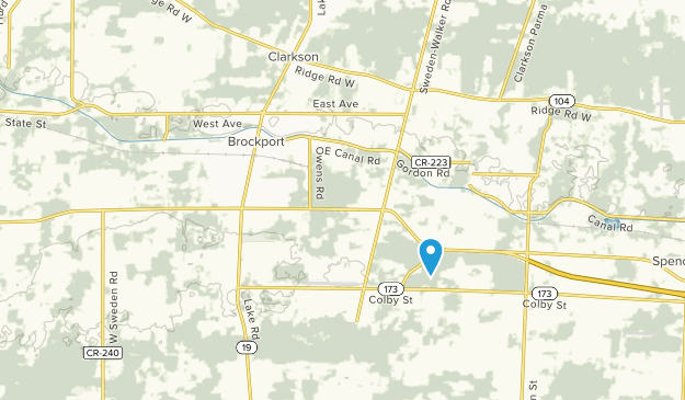 Brockport, New York Map