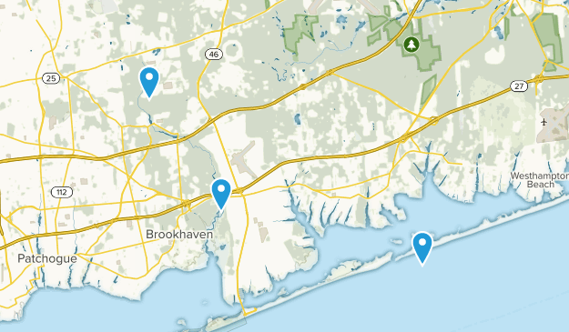 Brookhaven, New York Map