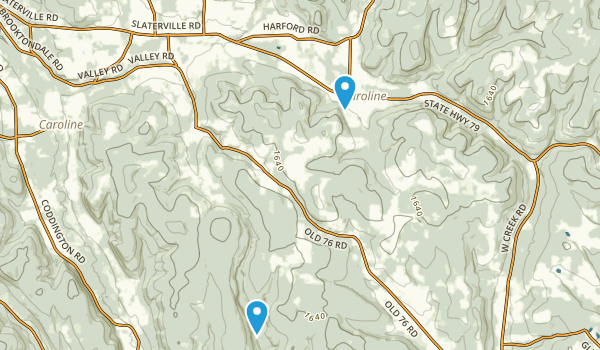 Brooktondale, New York Map