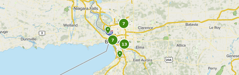 buffalo bike trail map