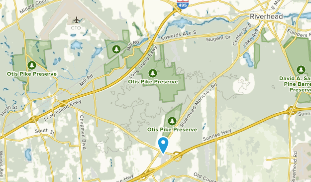 Calverton, New York Map