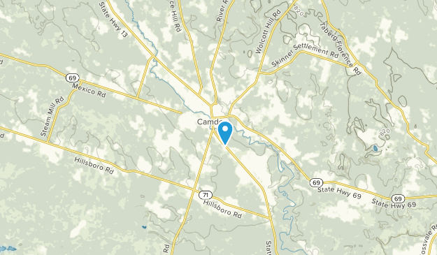 Camden, État de New York Map