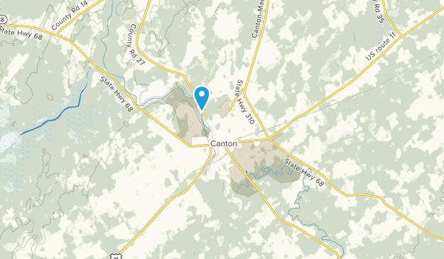 Canton, New York Map