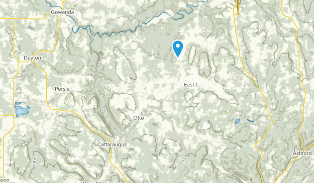 Cattaraugus, New York Map