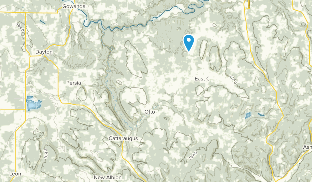 Cattaraugus, New York Map