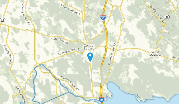 Central Square, New York Map