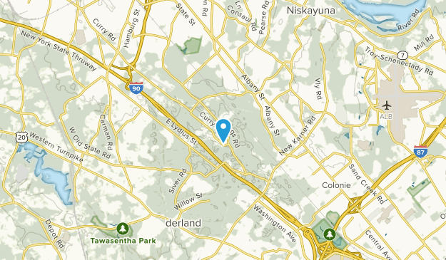 Central Square Mobile Home Park, New York Map