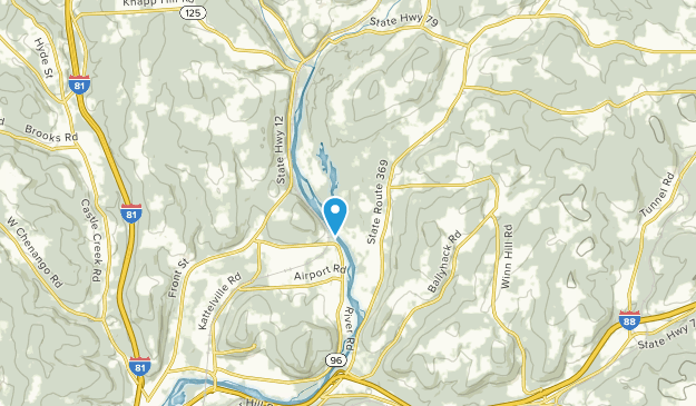 Chenango Forks, New York Map