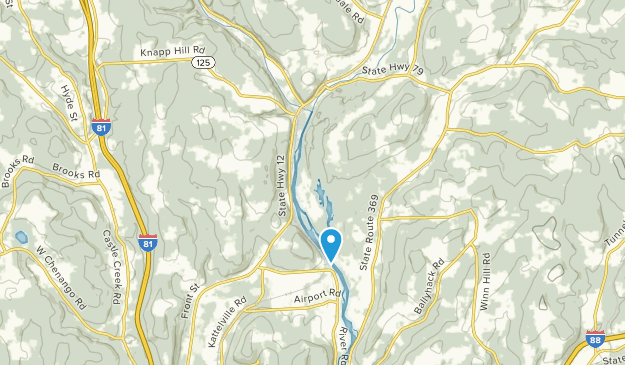 Chenango Forks, New York Map