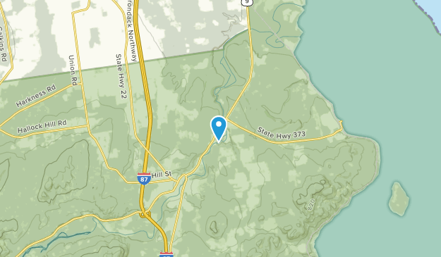 Chesterfield, New York Map