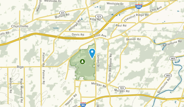 Chili, New York Map