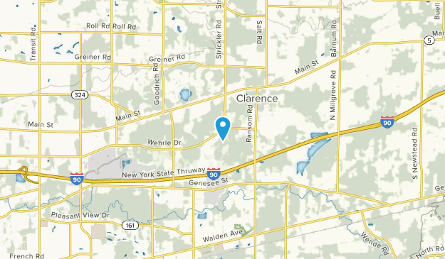 Clarence, New York Map