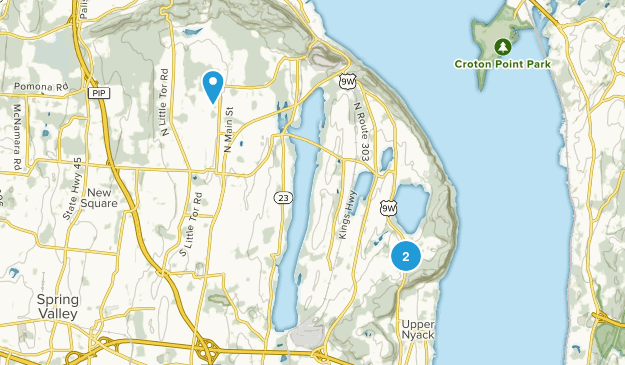 Clarkstown, New York Map