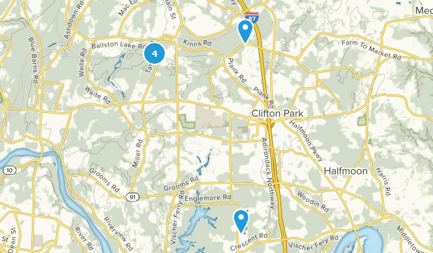 Clifton Park, New York Map